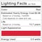 Luxrite C7 LED Red Light Bulbs for String Lights 0.5W Enclosed Fixture Rated E12 Candelabra Base, 25PK LR21750-25PK - alternate 5